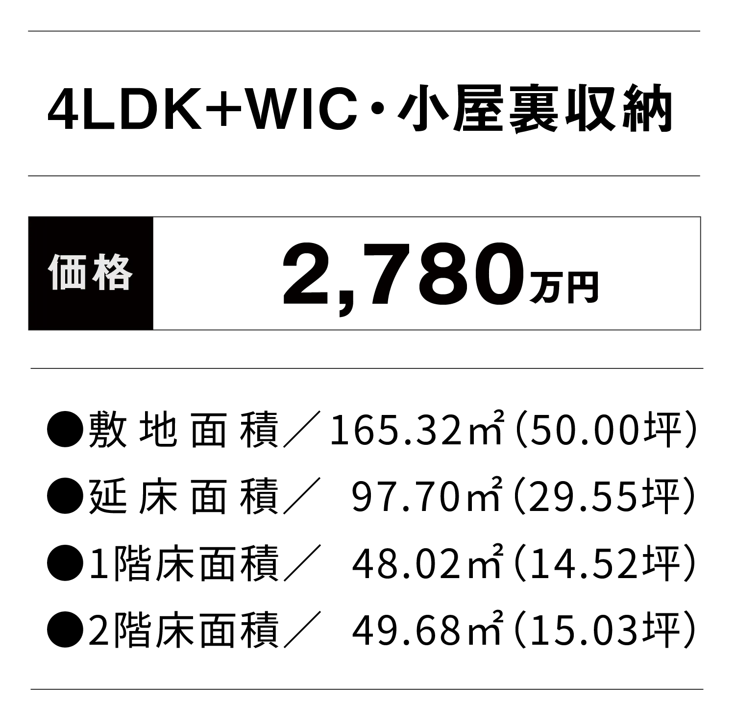 価格・面積